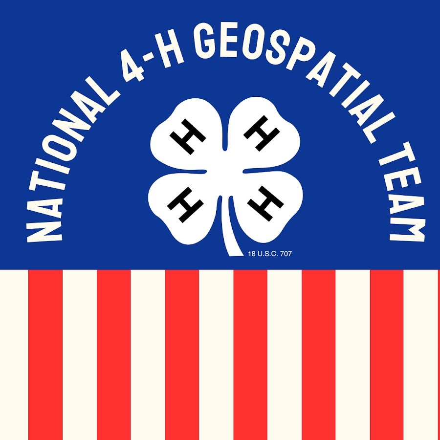 National 4-H Geospatial Team Logo